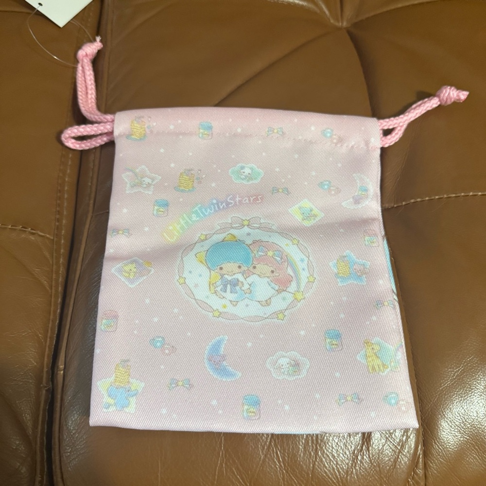 Sanrio Twin Stars Drawstring Pouch - Picture 2 of 5